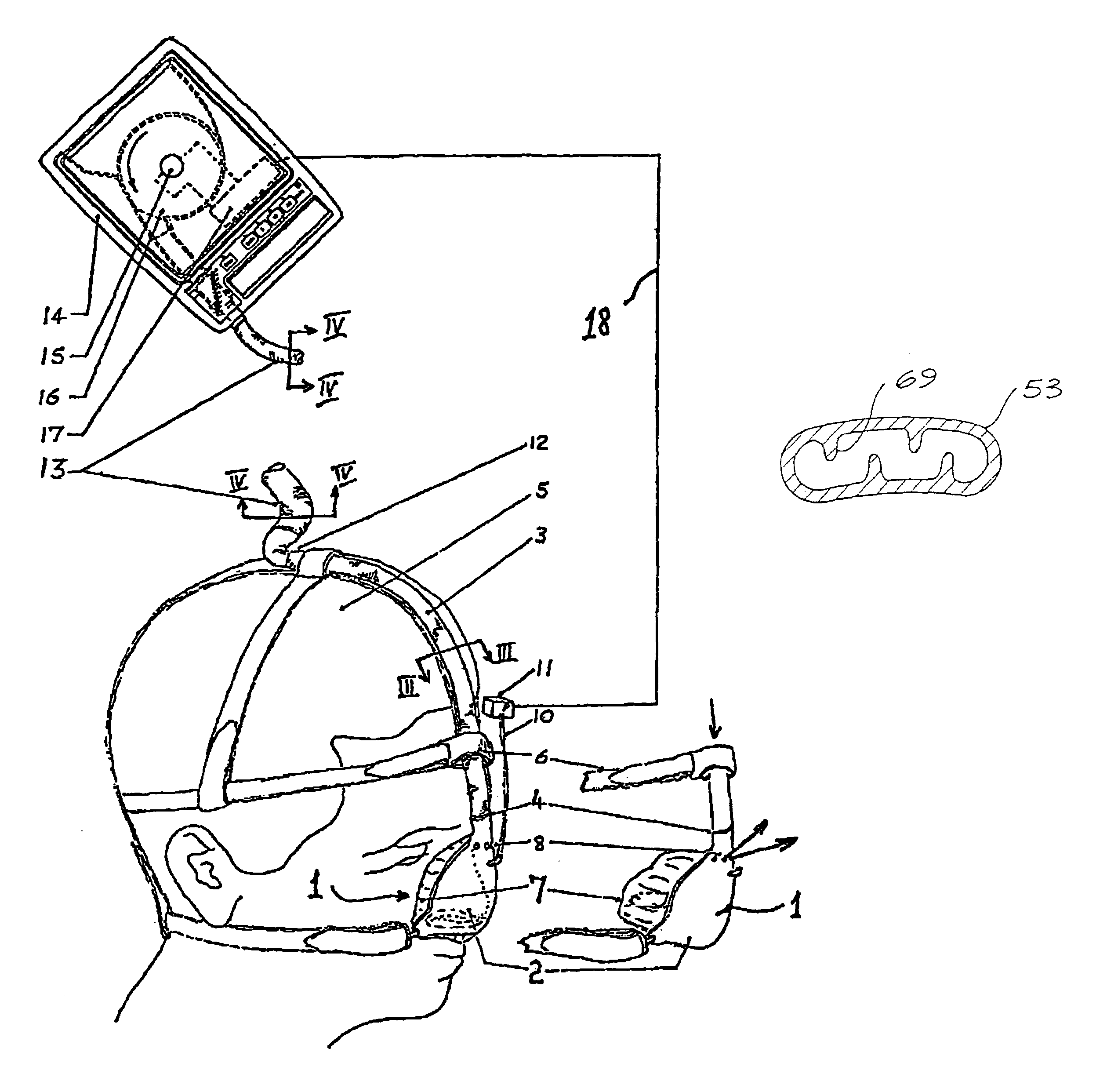 Patient interface for respiratory apparatus