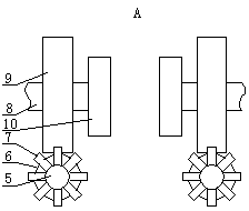 Gynecological vulvar fumigation and coating dual -effect device