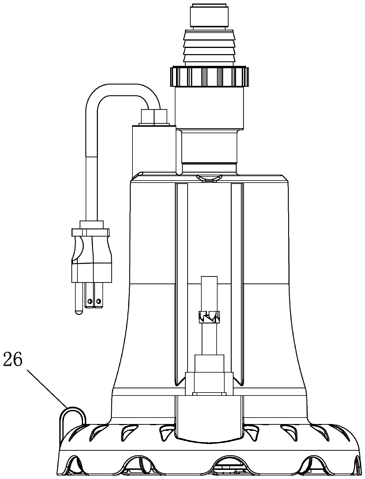 Manual-automatic integrated self-adaptive pump with infrared water level detection function