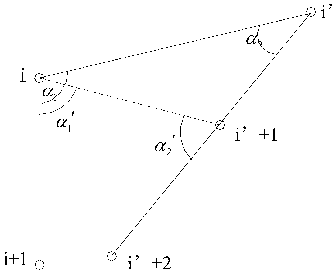 Mesh division method for quadrilateral structure based on non-equal partition principle