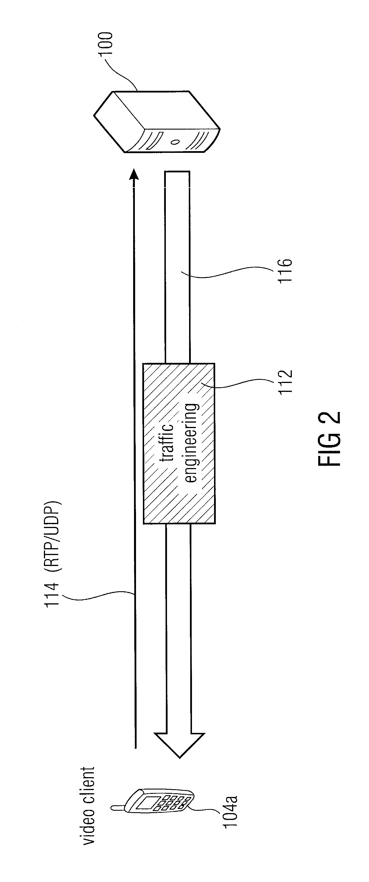 Method, system and network for transmitting multimedia data to a plurality of clients