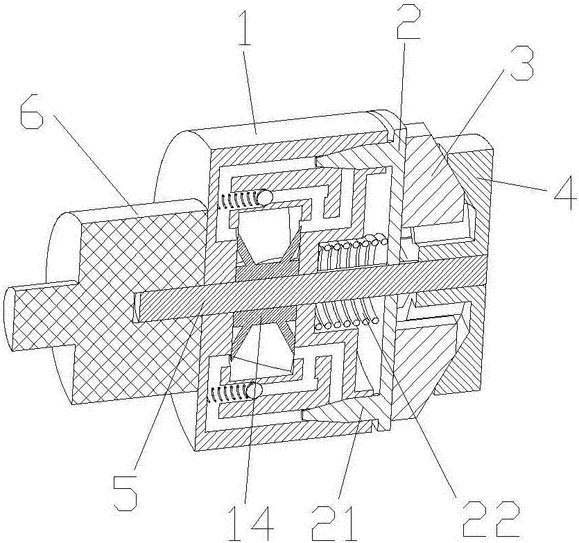 A dynamic descending speed limiting device for a high-altitude cable climbing robot