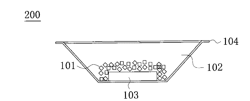 Light emitting diode package and method for manufacturing same