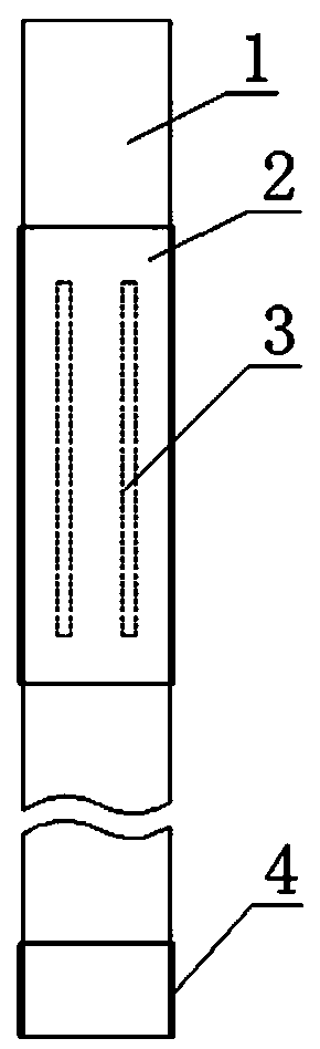 External sleeve of automatic steel ladle flow guiding device