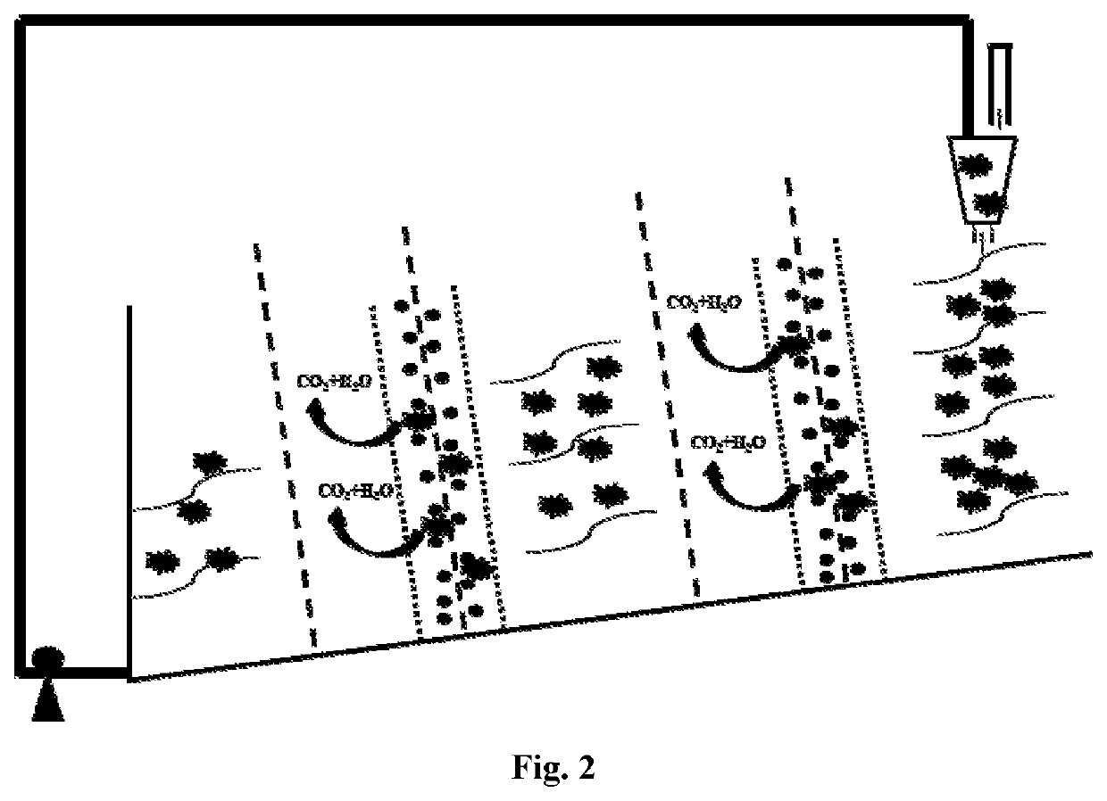 Stacked circulatable microbial electrochemical reactor and degradation method of petroleum hydrocarbon contaminated soil