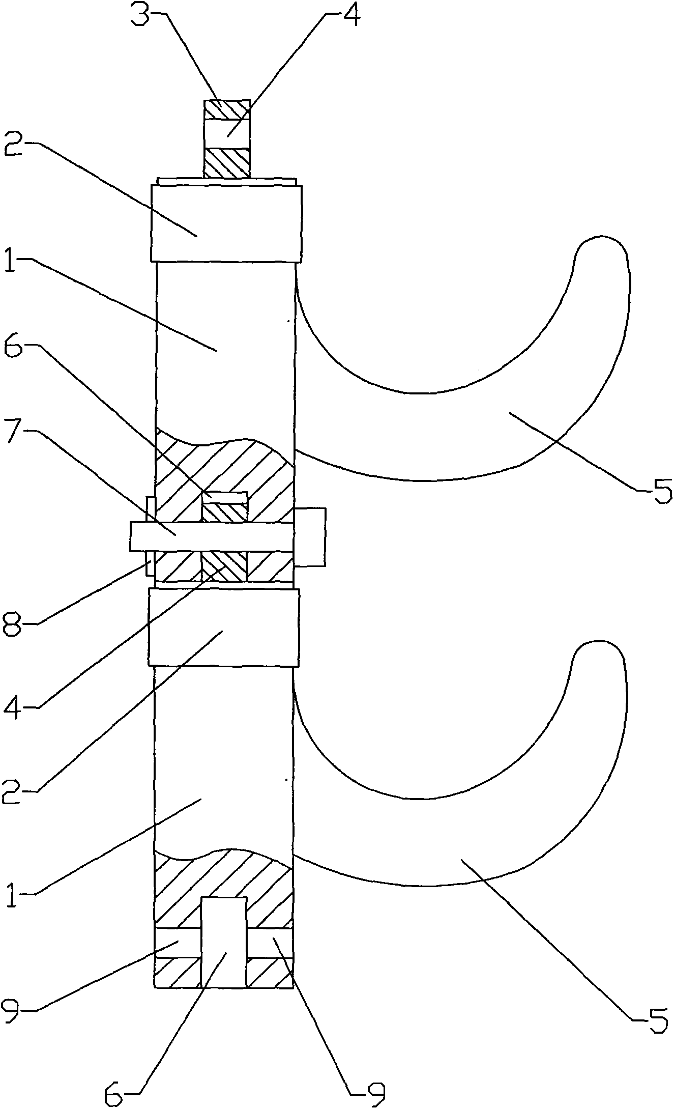 Silicon carbide ceramic hook