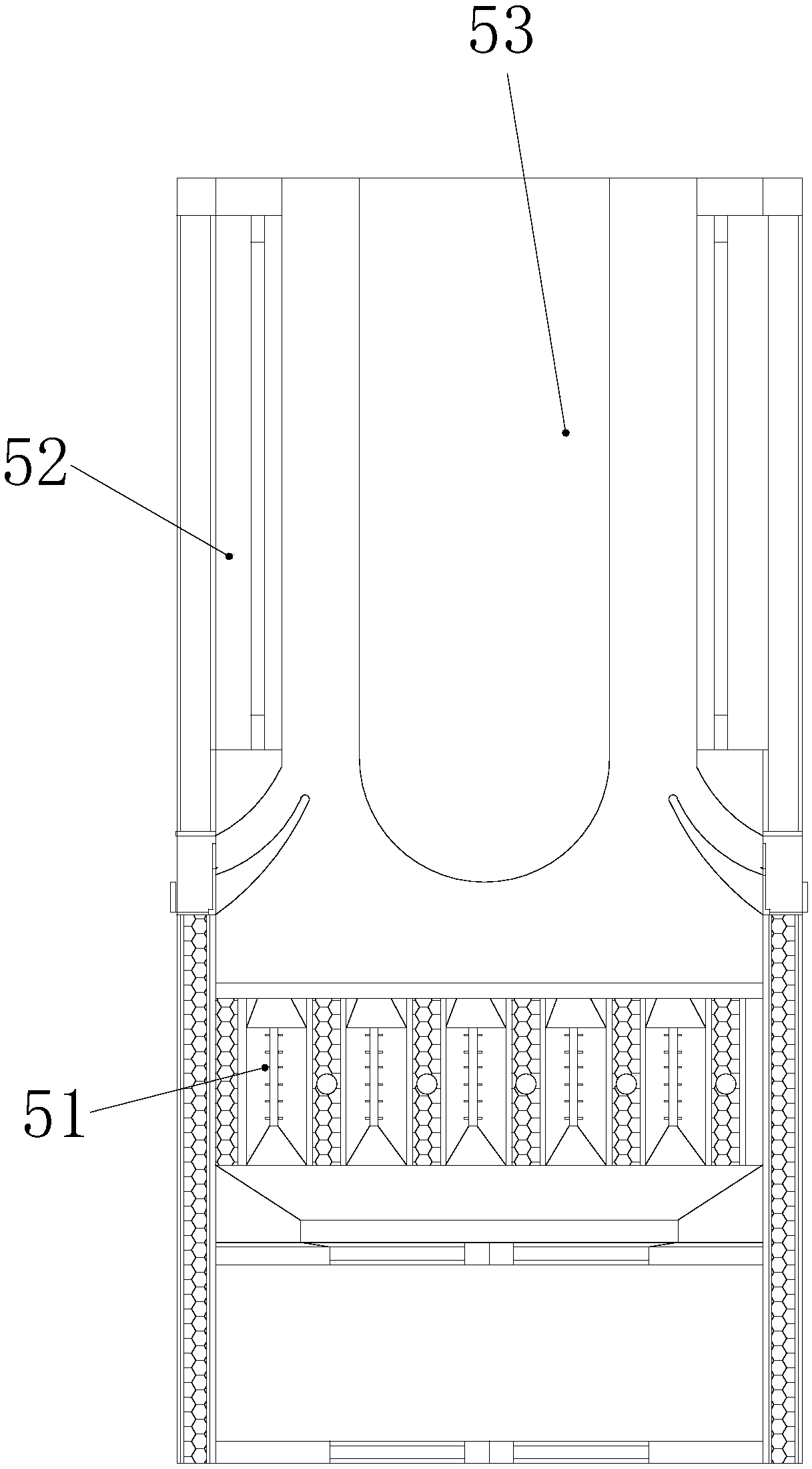 Environmental-friendly chimney device for removing stains of inner wall in manner of heating and circulating water vapor by waste gas afterheat