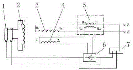 Phase compound excitation electric generator