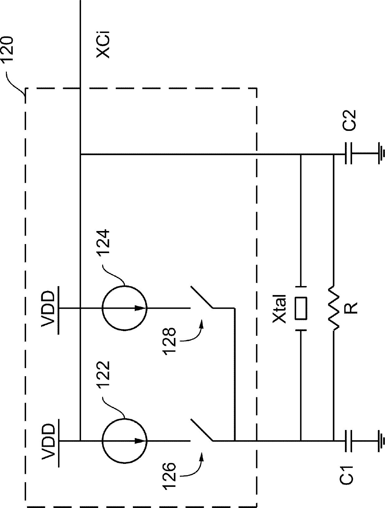 Signal generating circuit for real-time clock device and related method