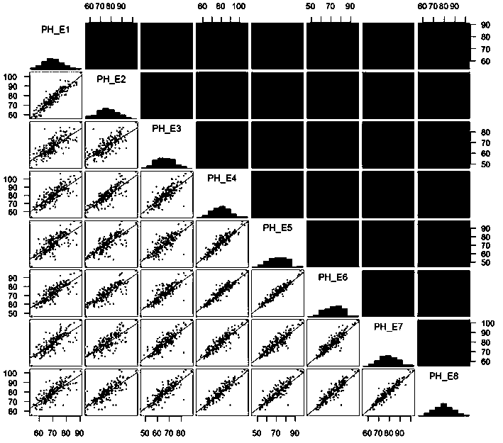 Molecular markers closely linked with major QTL of wheat plant height and application of molecular markers