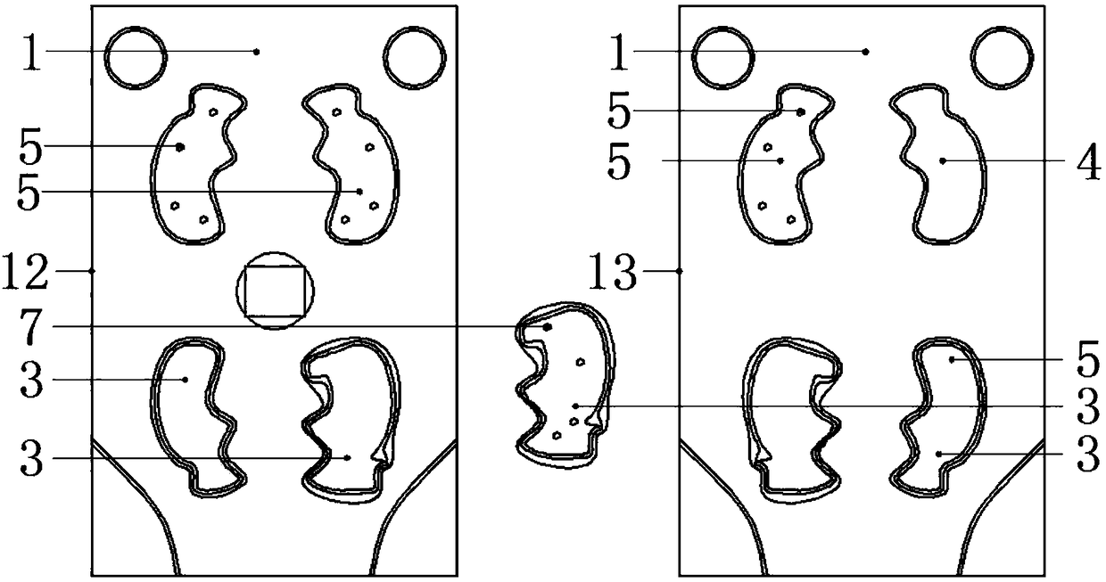 A manufacturing process of complex shoe body foam welding