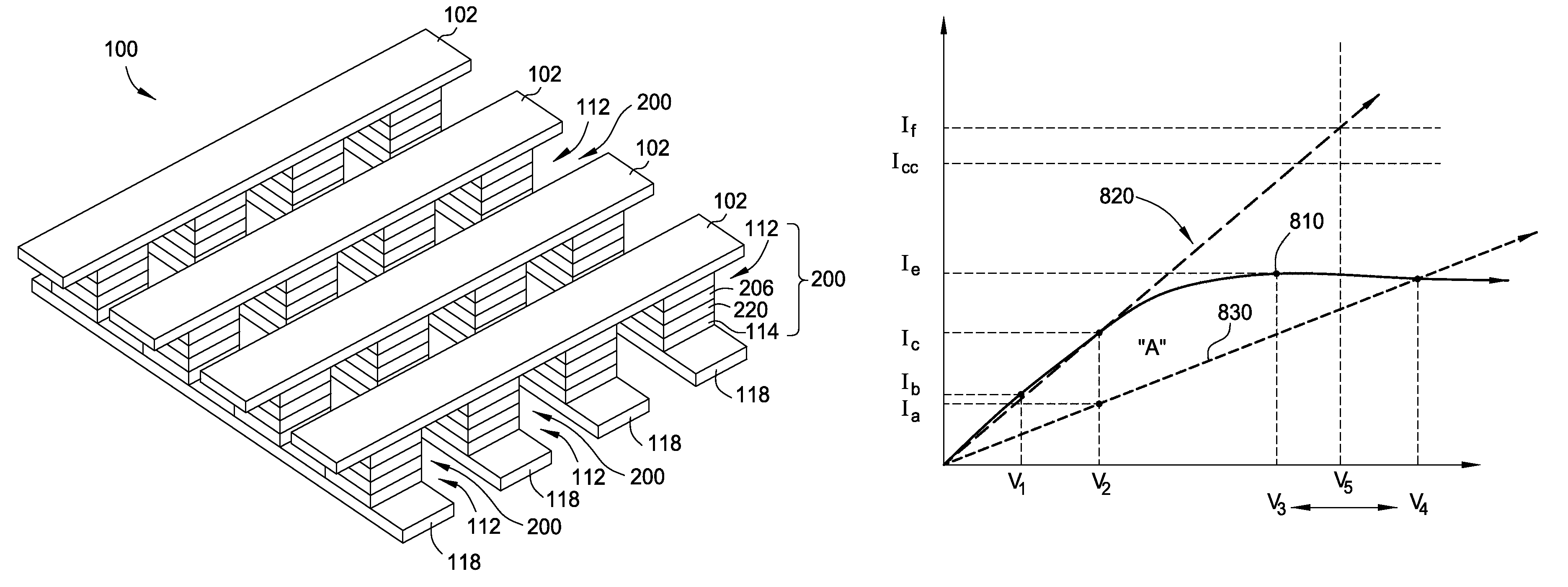 Memory device having an integrated two-terminal current limiting resistor
