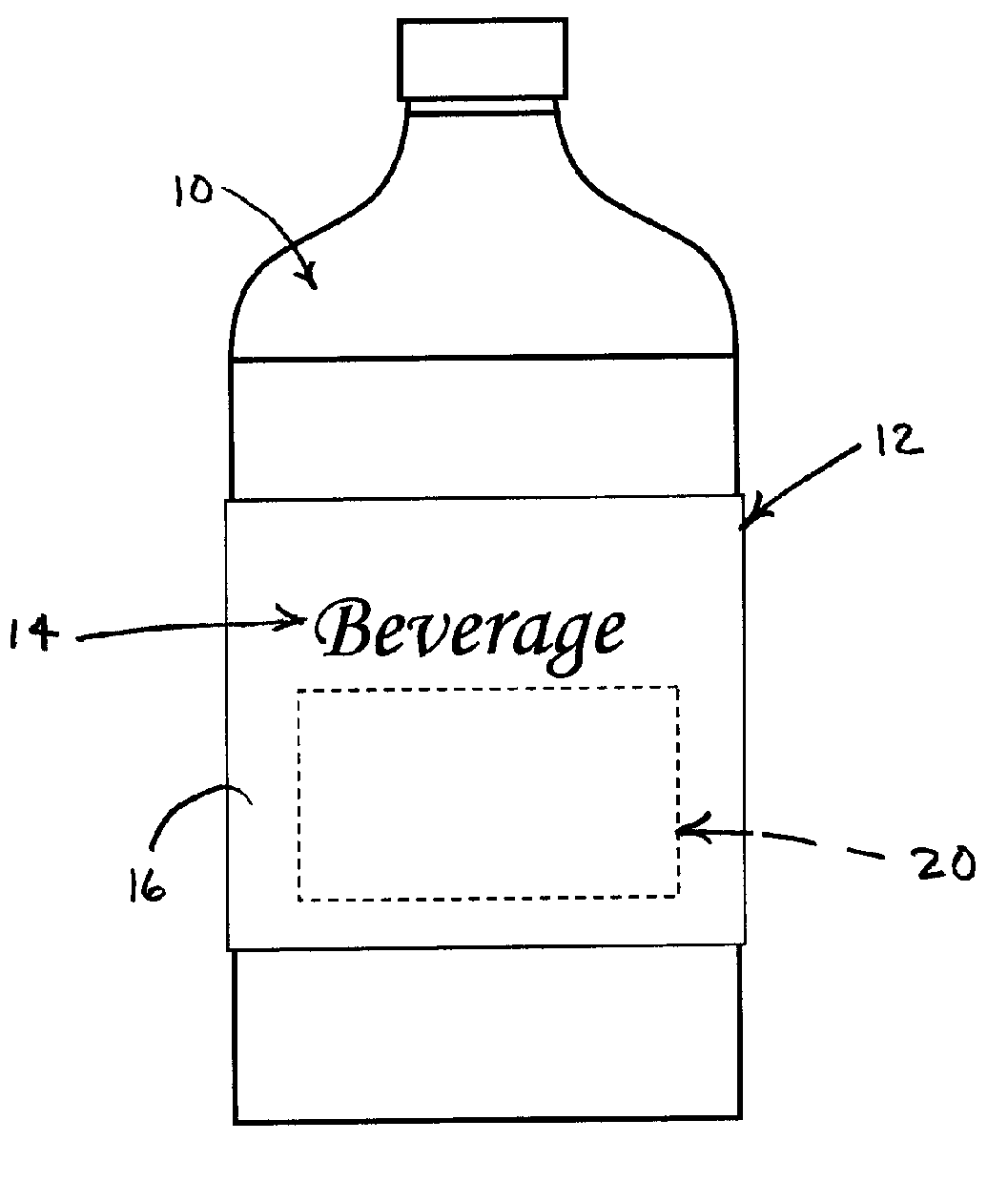 Product Labeling System with Overwrapped Printed Article