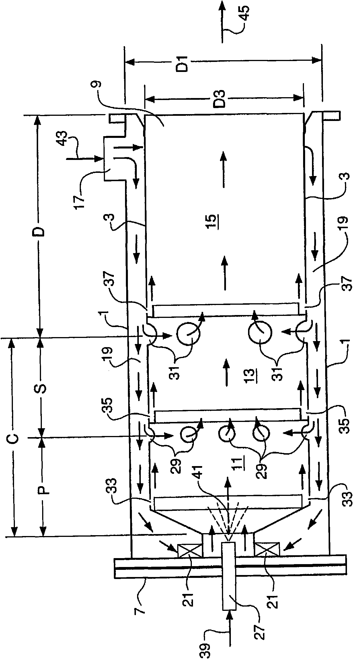 Integrated ion transport membrane and combustion turbine system