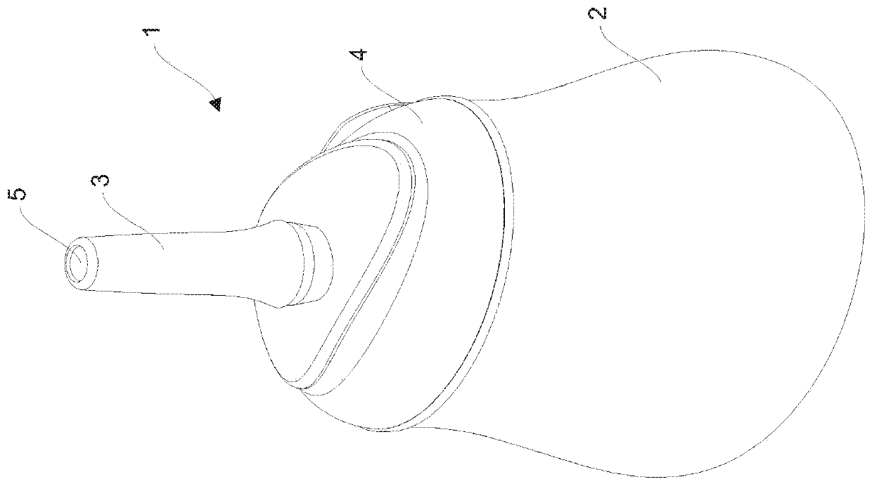 Enema device and method of refilling said device with enema