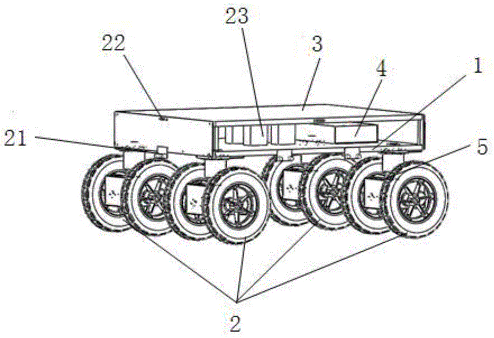 Transport cart with omnibearing movement function