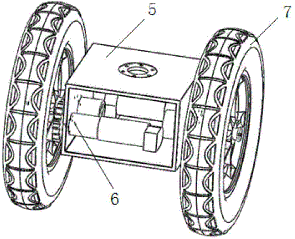 Transport cart with omnibearing movement function