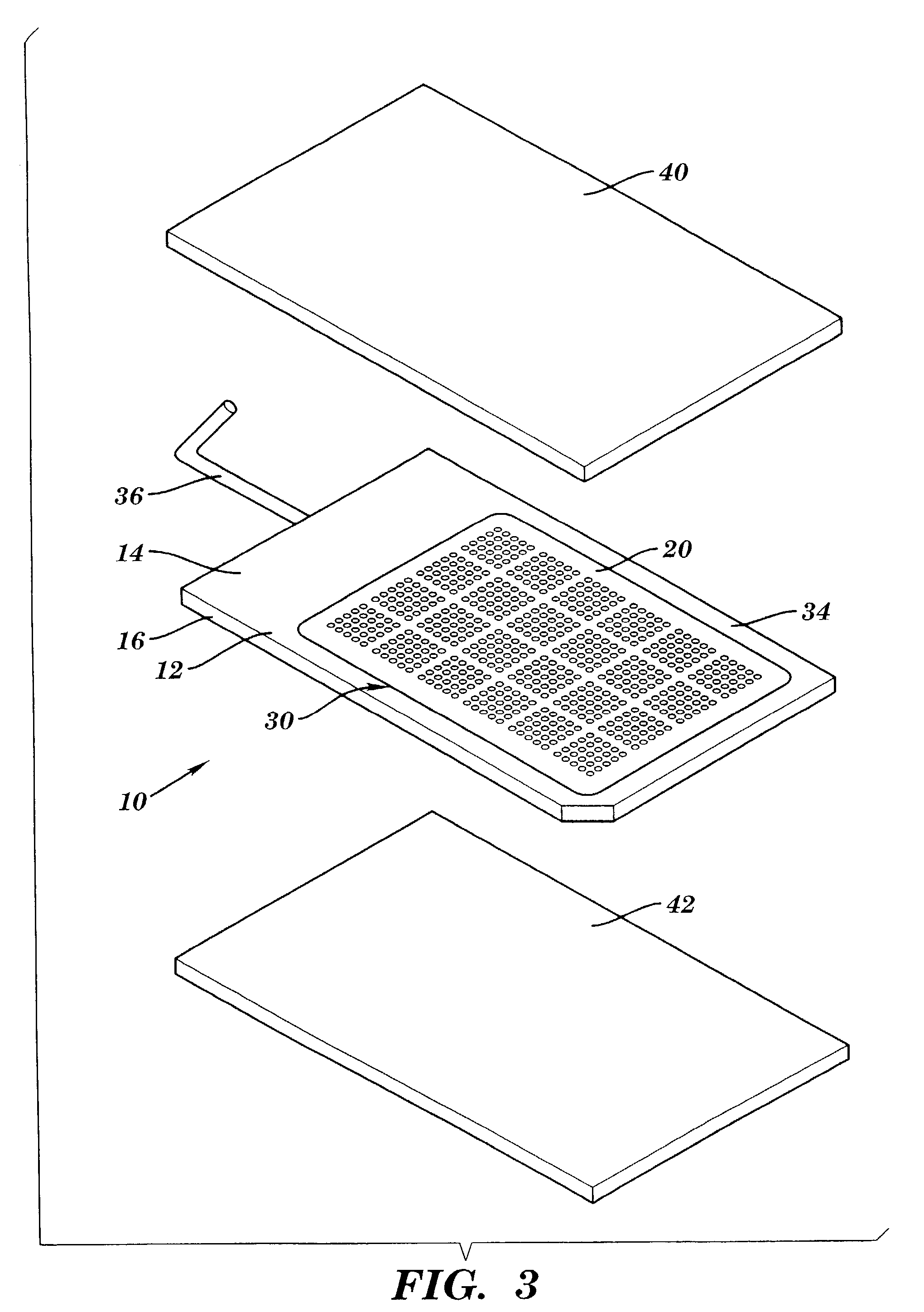 Multi-through hole testing plate for high throughput screening