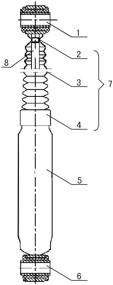 Shock absorber and vehicle provided with the same