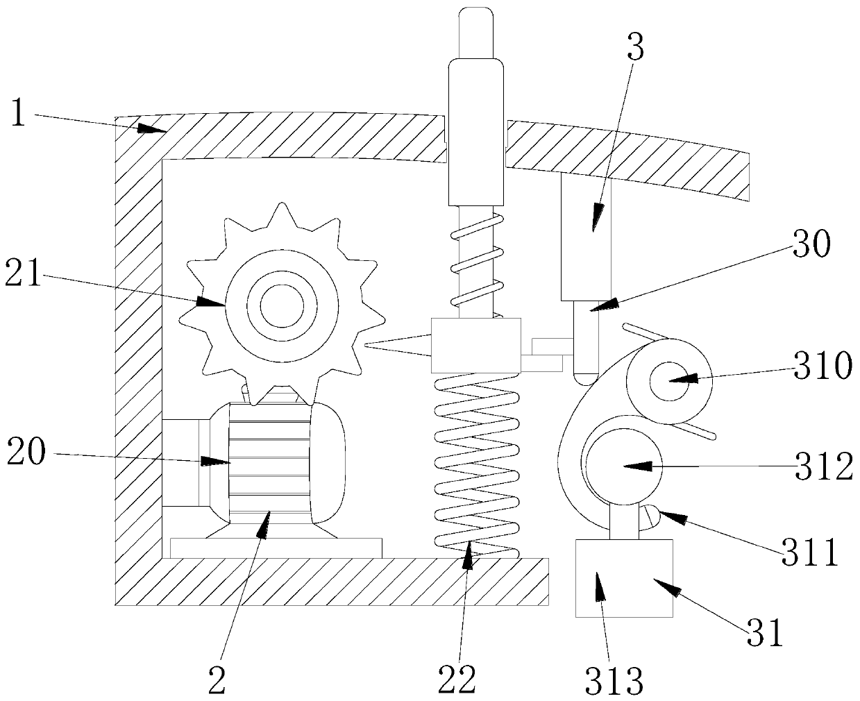 Vehicle door anti-lock device with automatic bounce and unlock of mechanical lock