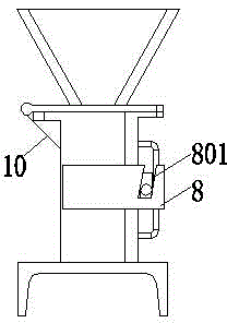 Fuzhuan tea molding pressing device