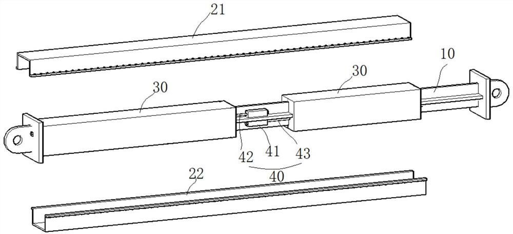 Support device and lateral force resistant member