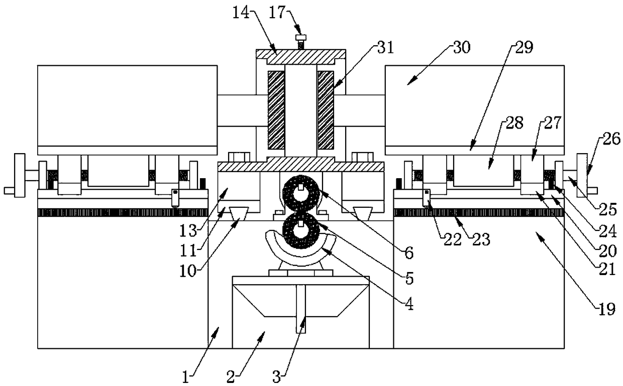 Double-sided milling machine