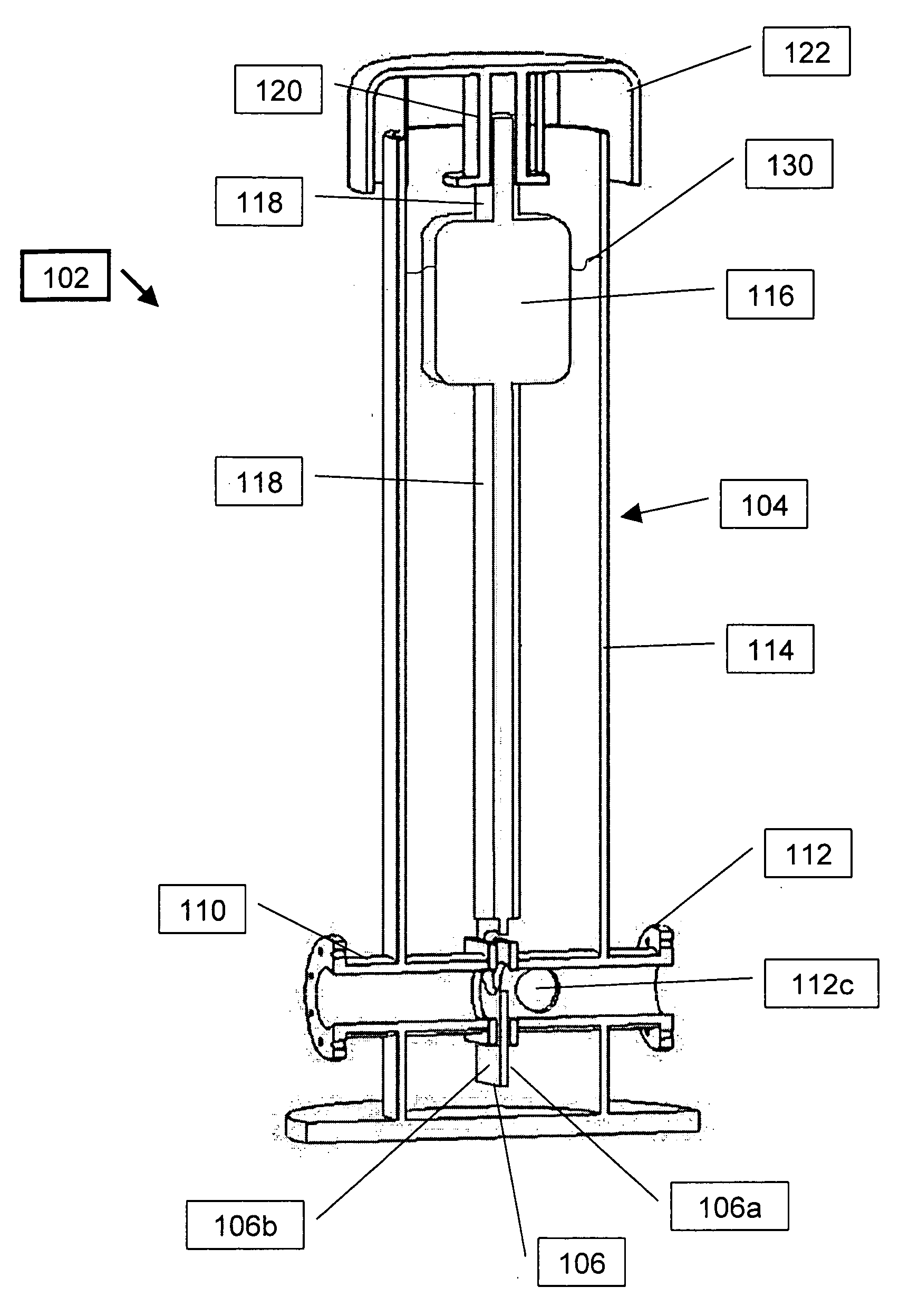 Standpipe direct float valve