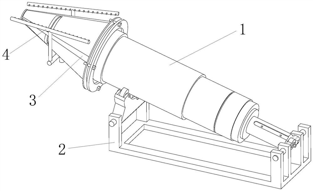 A fracture welding repair process for large-scale inclined roll shaft of a ring rolling mill