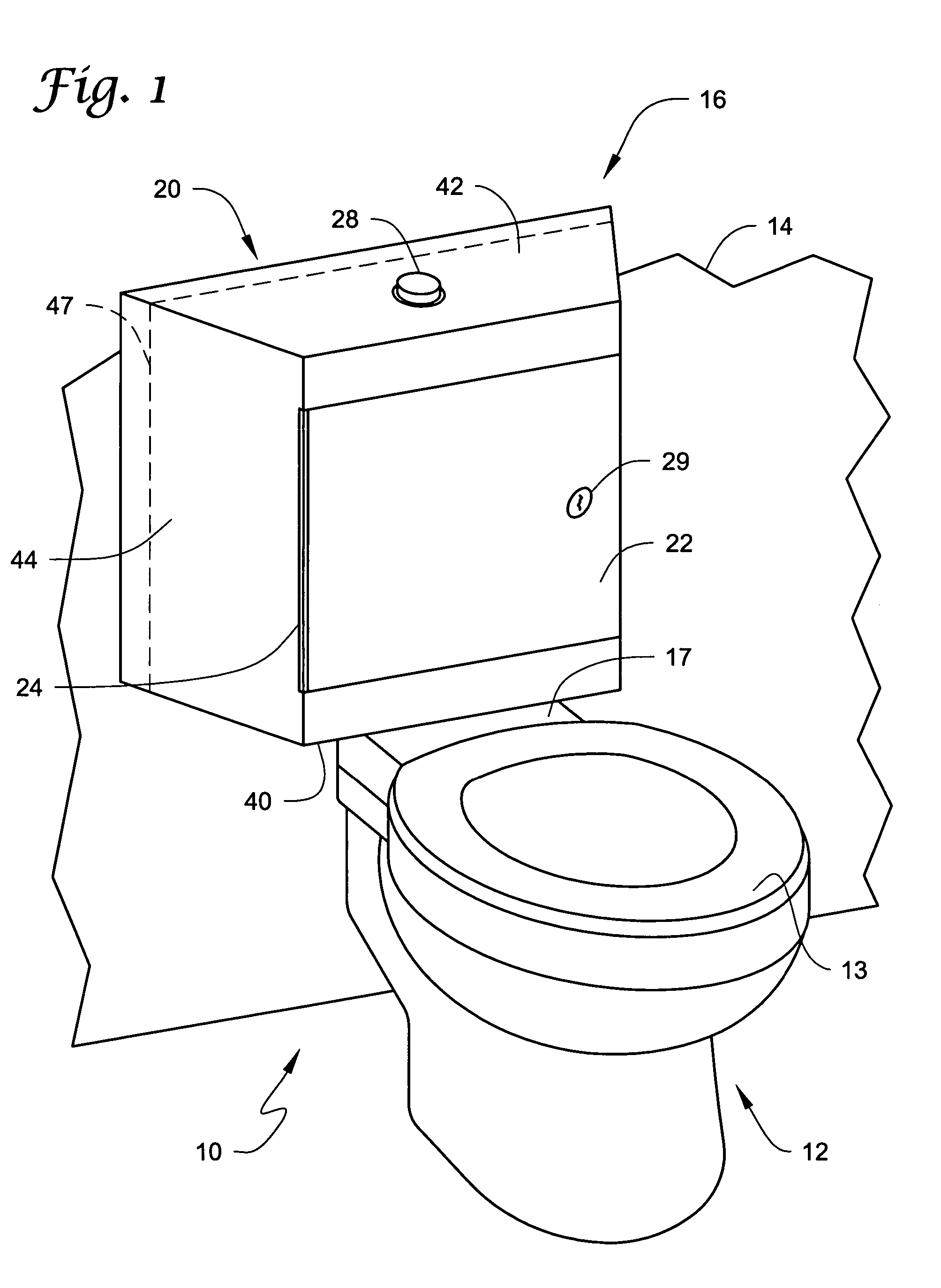 Pressure assisted flush assembly and installation methods