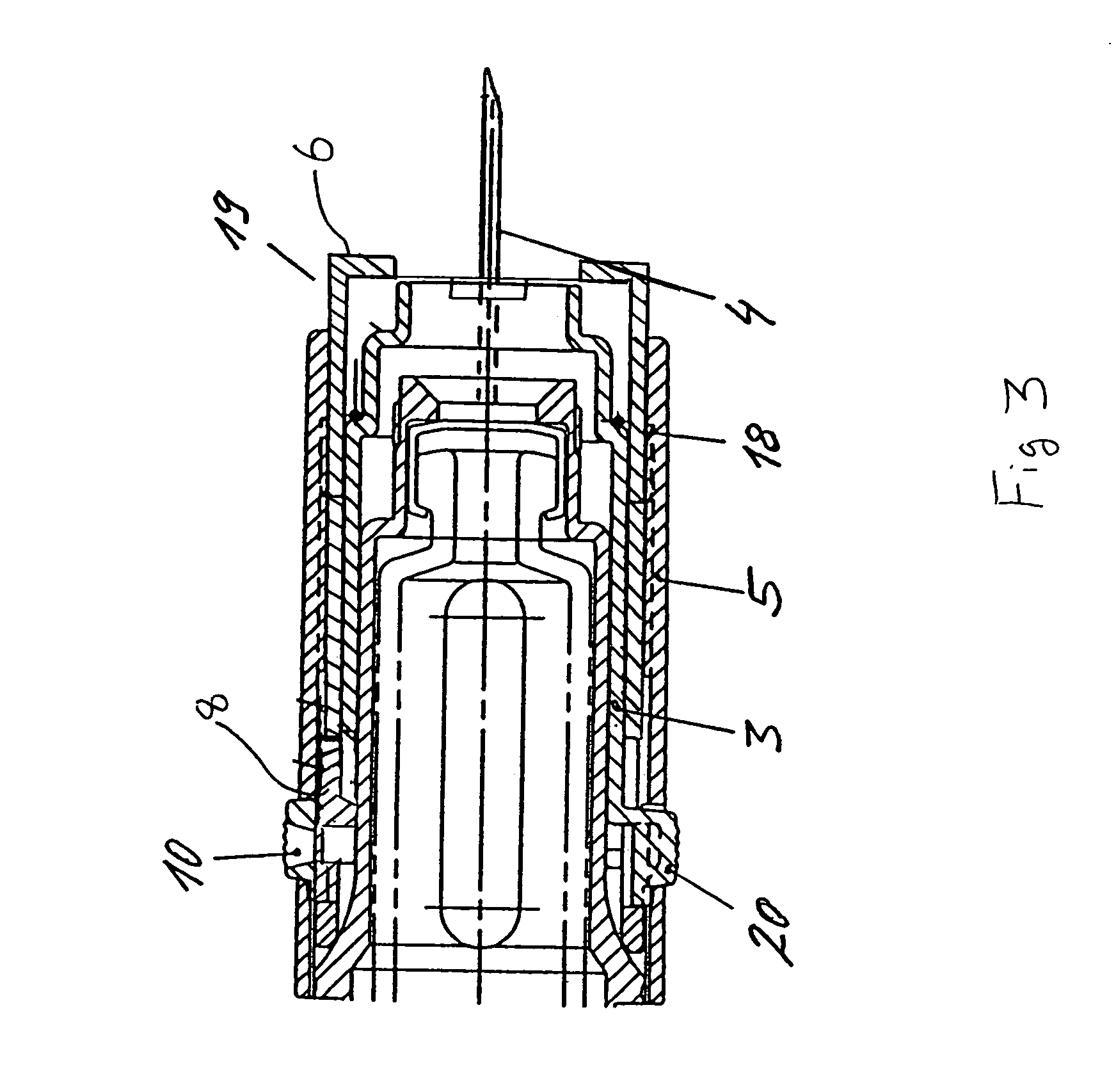 Apparatus for subcutaneous administration of an injectable product