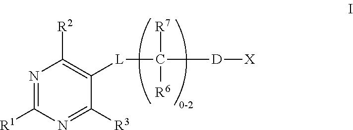 Substituted pyrimidines