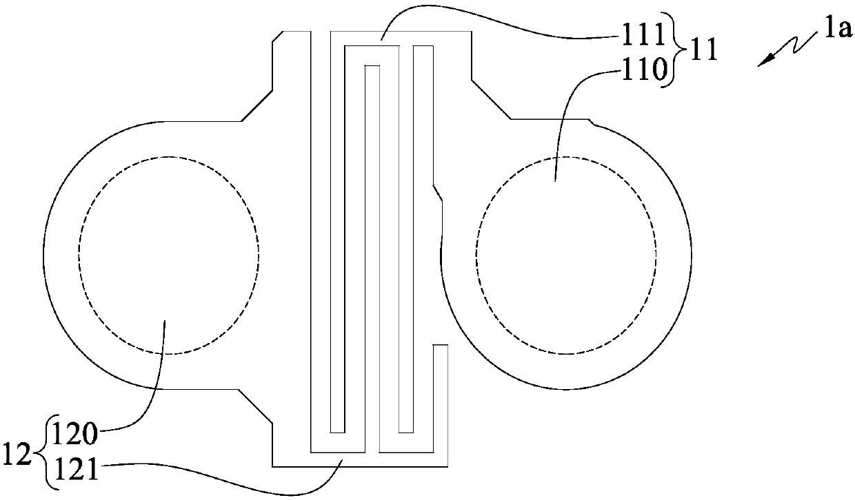 Network structure and stack assembly