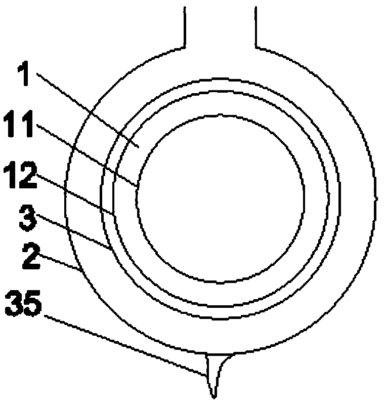 An electric tricycle handlebar cover