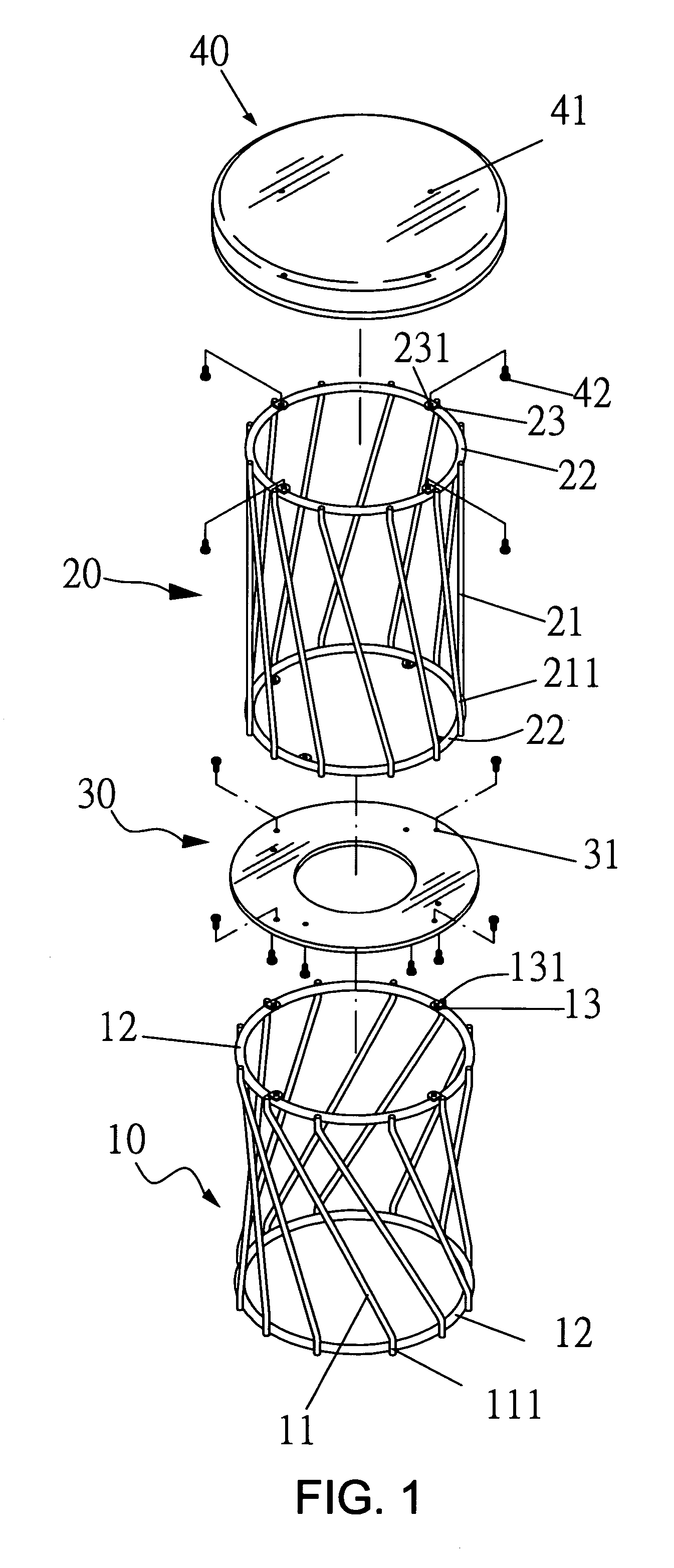 Spring chair (cushion) structure