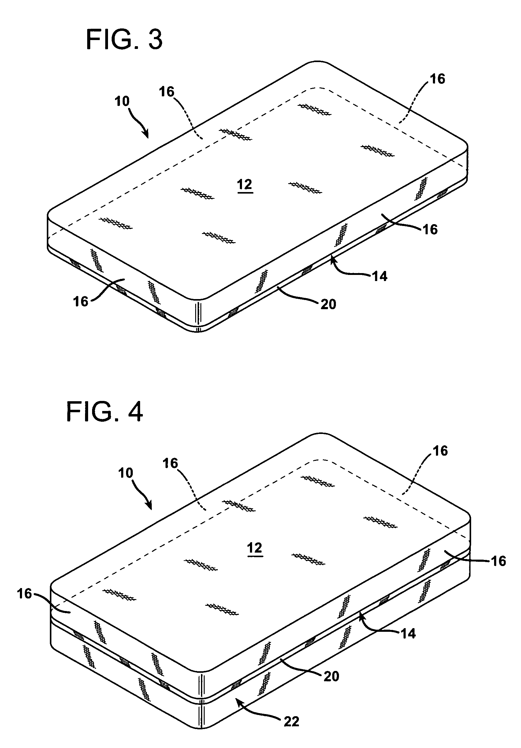 Fiberglass products for reducing the flammability of mattresses