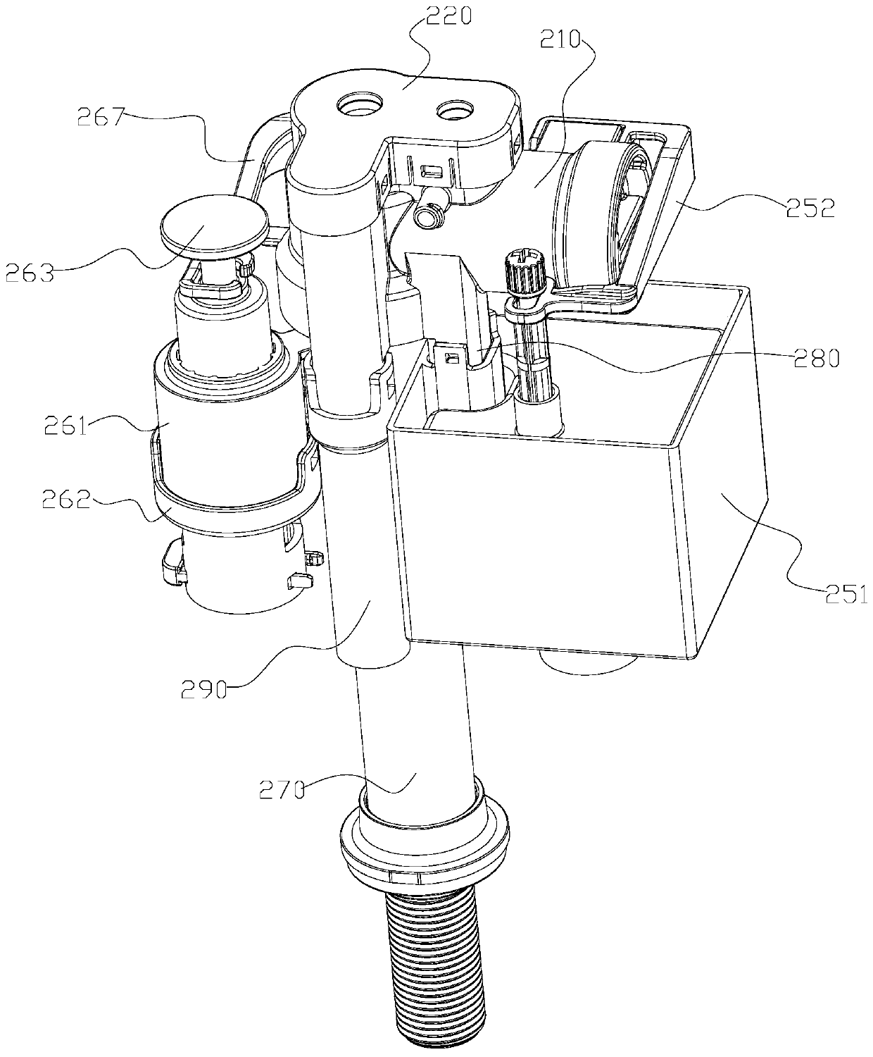 Water inlet valve and toilet flushing system with same