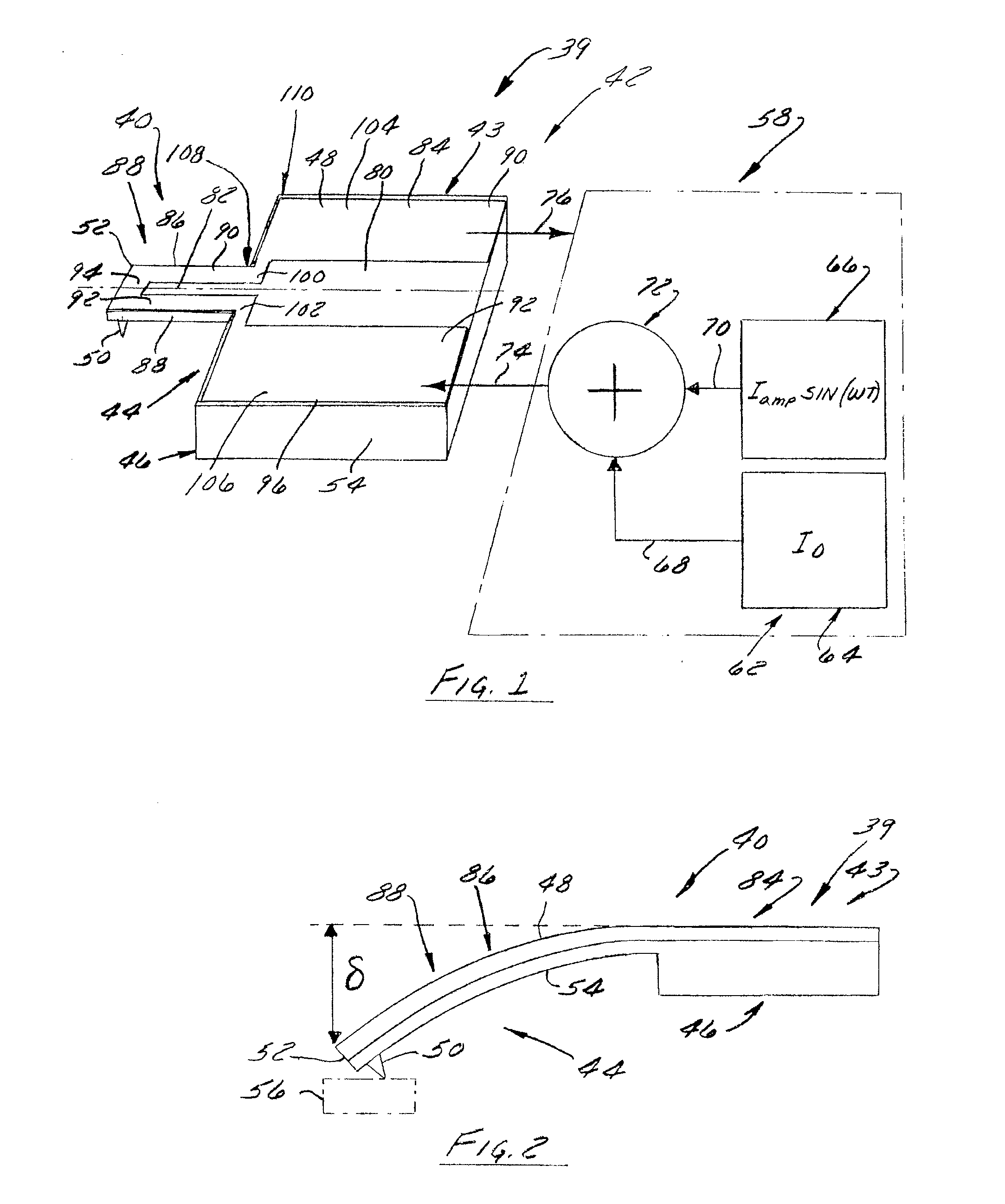 Thermal mechanical drive actuator, thermal probe and method of thermally driving a probe