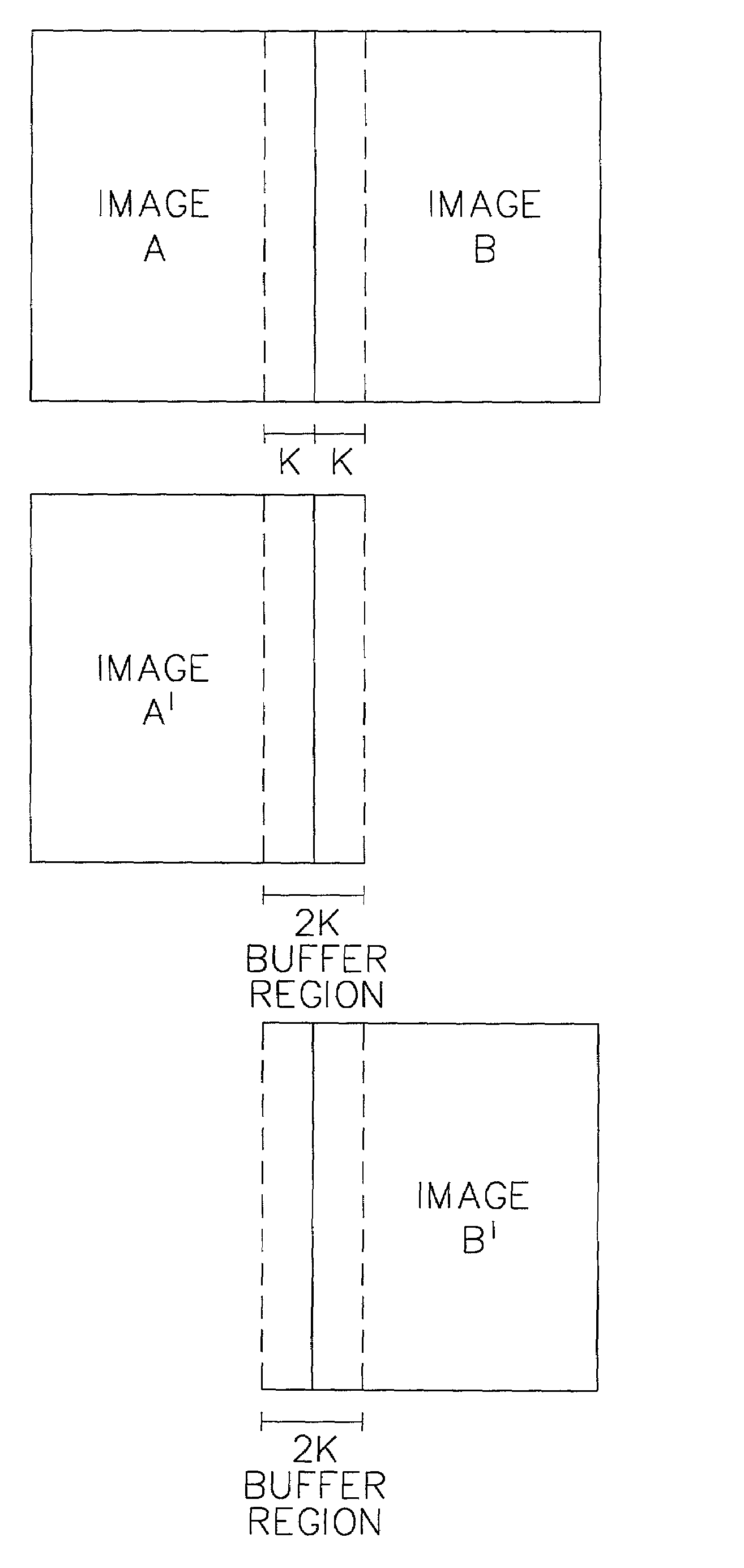 Method and apparatus for reducing printing artifacts of stitched images