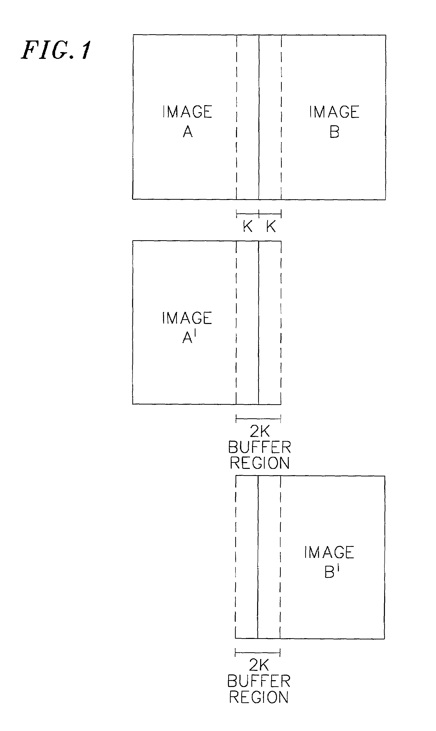 Method and apparatus for reducing printing artifacts of stitched images