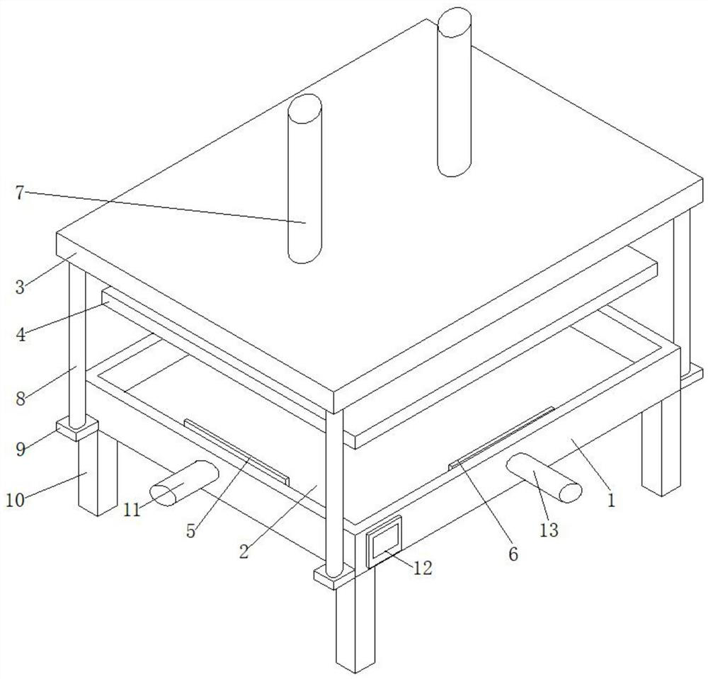 Compression resistance detection device for mattress production