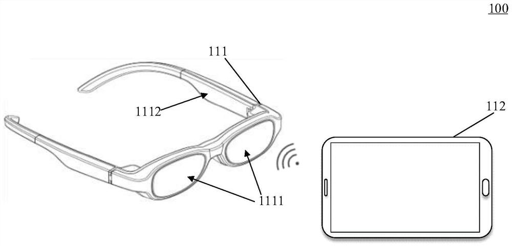 Head-mounted display device control method, head-mounted display device and readable medium