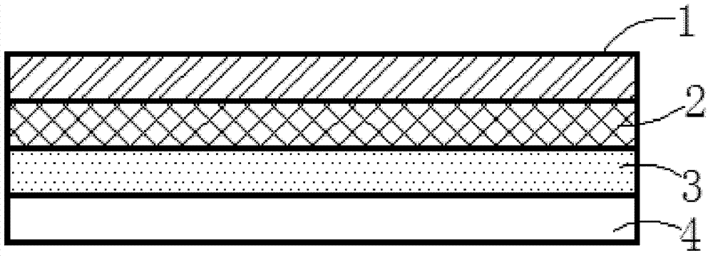 Non-glue single face copper clad laminate with bonding function and manufacturing method thereof