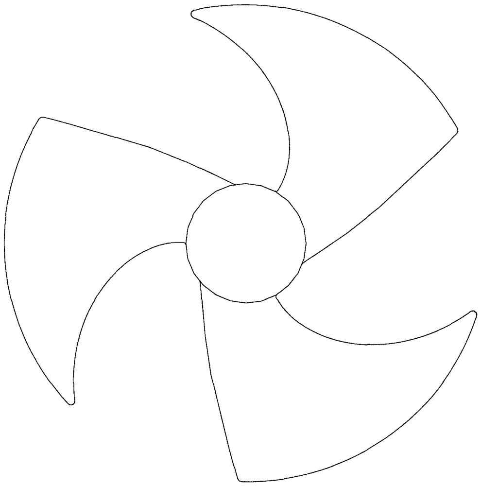 An axial-flow fan blade and an air conditioner having the same
