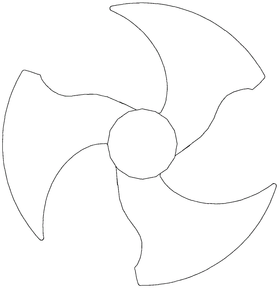 An axial-flow fan blade and an air conditioner having the same
