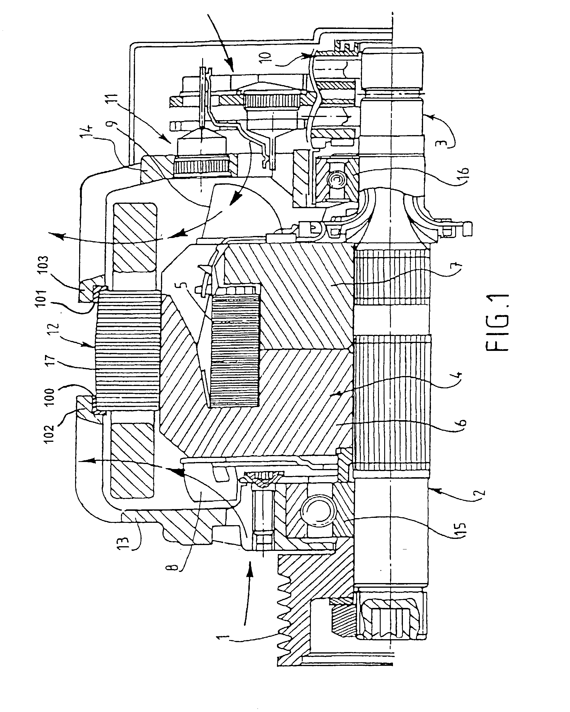 Motor vehicle alternator