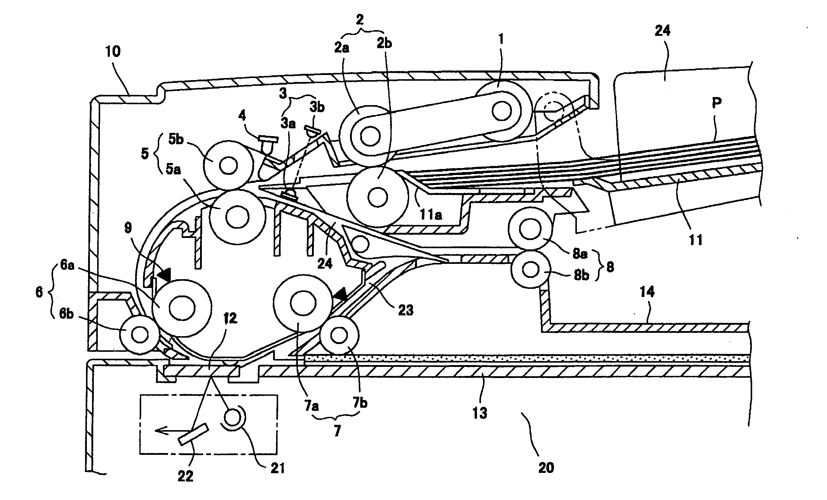 Sheet handling apparatus and image reading apparatus