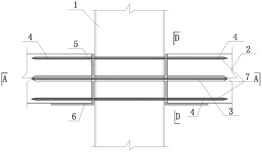 Unbonded prestress and ordinary steel bars connecting precast concrete beams with square and rectangular concrete-filled steel tube column composite joints