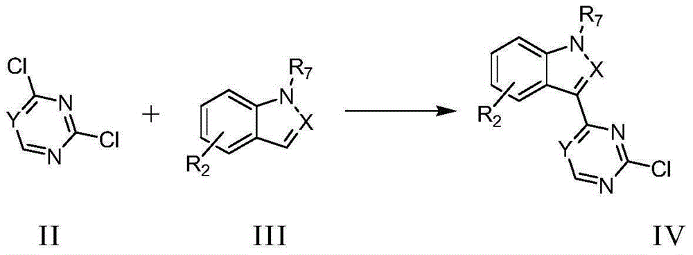 Pyrimidine or triazine derivative, and preparation method and use thereof