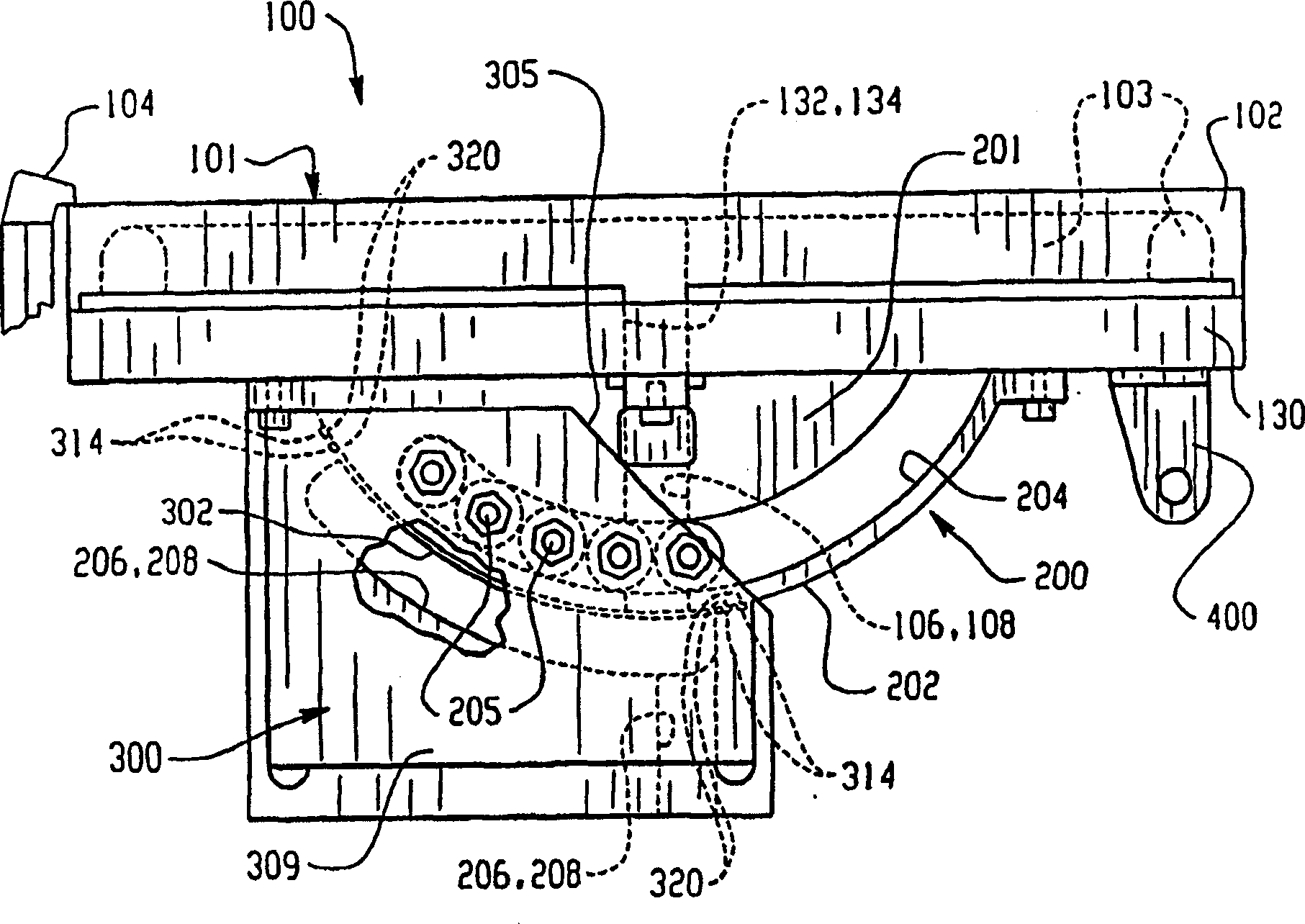 Wafer pedestal tilt mechanism and cooling system